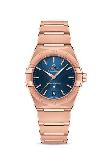 Omega Constellation Master Chronometer 36 Sedna / Blue / Bracelet